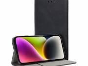 Tok álló, bőr hatású (FLIP, oldalra nyíló, asztali tartó funkció) FEKETE Samsung Galaxy S20 FE (SM-G