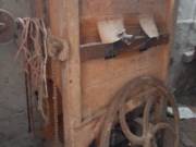 Kukorica morzsoló kézi hajtással