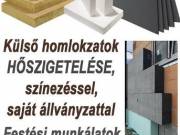 Hőszigetelés, Szobafestés Mázolás Tapétázás. Kőműves munkák 