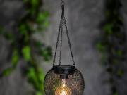 LED-es szolár lámpa - felakasztható - 14,5 x 13,5 cm - Garden of Eden