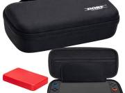 Nintendo Switch 2 konzol hordozótáska, fekete