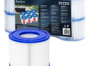 PureSpa S1 szűrőbetét készlet 6 db – jacuzzi és pezsgőfürdő szűrőpatron | INTEX 29011 - Intex