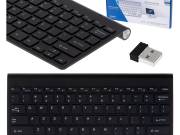 Smart TV vezeték nélküli billentyűzet - fekete