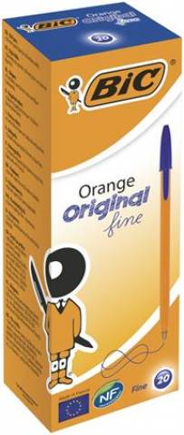 BIC "Orange Original Fine" 0,3 mm kupakos kék golyóstoll - Budapest ...