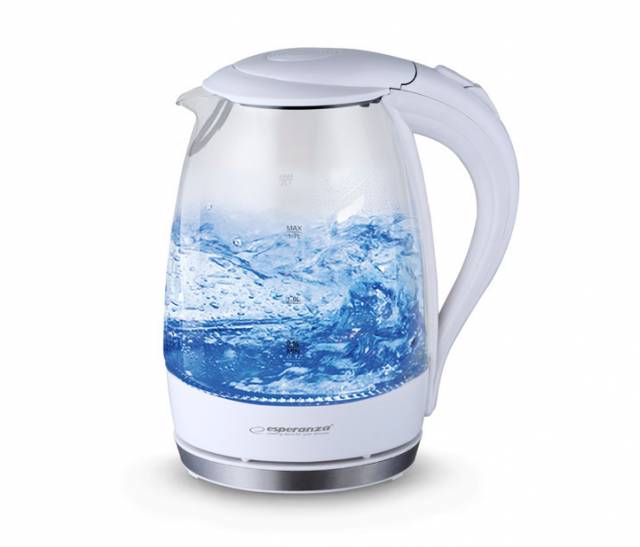 Bollitore Elettrico Speranza Salto Angel EKK011K - 2200W, 1.7L, Colore Nero - Foto 2