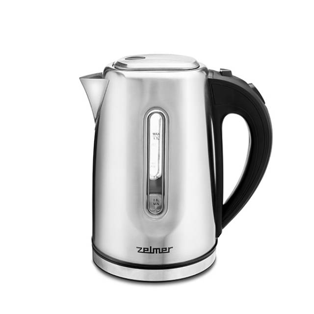 Zelmer ZCK7924 2200W 1,7l 360º-os vezeték nélküli inox vízforraló ...