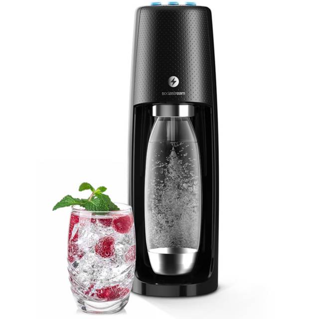 SodaStream Spirit One Touch fekete szódagép Budapest Elektronika