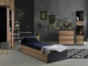 Klups Dalia Gyerekszoba Szett (Antracit-Tölgy)