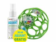 OBALL Csörgő Játék, 10 cm, seafoam, 0 hó+, + AJÁNDÉK Aquaint, 50ml