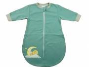 Belül bolyhos hosszú ujjú hálózsák – 2,5 TOG -Csiga mintával