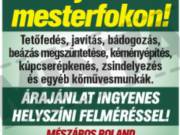 TETŐJAVÍTÁS MESTERFOKON!