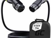 Greencell Snap Type 2 kábel elektromos autók töltésére 11 kW 7 m Tesla Model 3 S X Y, VW ID.3, ID.4,