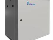Extralink 12U 600x450 ASP szürke, rack szekrény, fali szerelésű, fémanyagú ajtóval - EXTRALINK