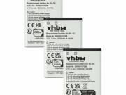Mobile Phone 3x Battery replaces Alcatel 3BN67332AA, 10000058, RTR001F01 - 1200 mAh 3.7 V Li-Ion - V
