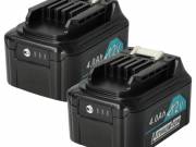 2x Battery replaces Makita 197396-9, 197402-0, 197390-1, 197394-3 Electric Power Tool - 4000 mAh, 12