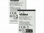 Mobile Phone 2x Battery replaces Alcatel 3BN67332AA, 10000058, RTR001F01 - 1200 mAh 3.7 V Li-Ion - V