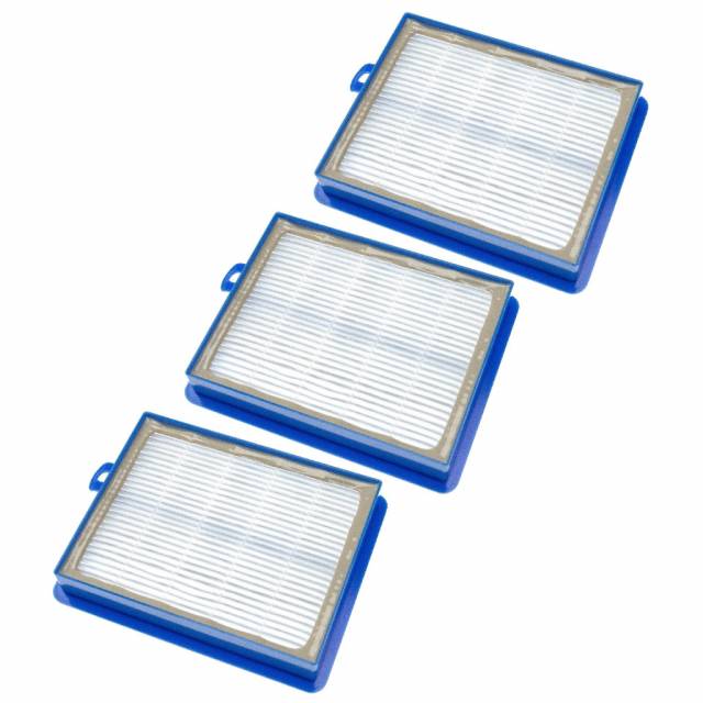 3x Filter replaces AEF13W, H13, AEF 13 W for Philips Vacuum Cleaner, filter class HEPA 13 - VHBW - Kép