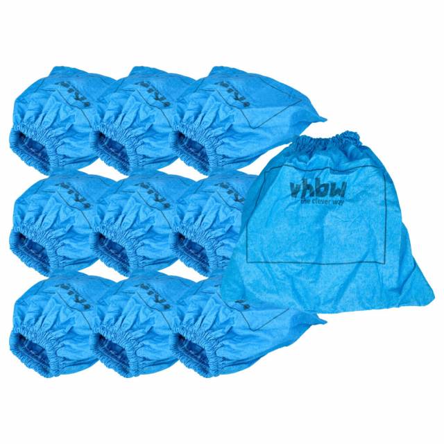 10x textile filter suitable for Lidl / Parkside PNTS 1250, PNTS 1300, PNTS 1400, PNTS 1500 b3 Vacuum - Kép