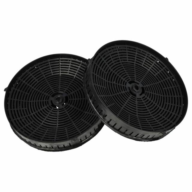 4x Activated Carbon Filter as Replacement for AEG 405517113/8, 405517113 for Zanussi Hob - 17.2 cm - - Kép