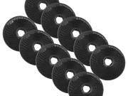 10x Activated Carbon Filter as Replacement for Airlux CR430, AS-AZKF350, 8718868949813 for Zanussi H