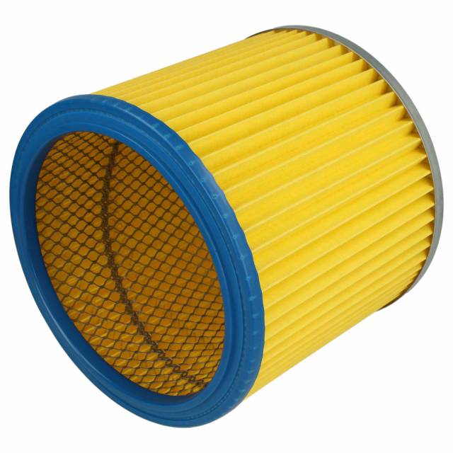 2x filter replaces Einhell 2351110 for Güde Vacuum Cleaner, blue / yellow - VHBW - Kép