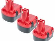 VHBW Elektromos szerszám akkumulátor Bosch 2 607 335 263, 1617S0004W - 3300 mAh 14,4 V NiMH