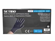 Nitril gumikesztyű fekete - M 100db - Perfect Nails