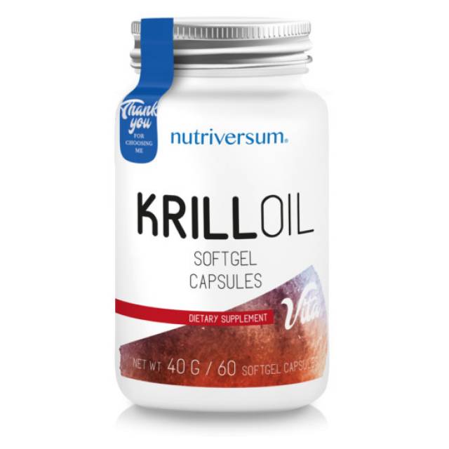 VITA Krill oil 60 kapszula Nutriversum Újkígyós Egészség, Szépség