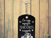 Én egy nyuger traktoros vagyok kulcstartó