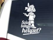 Yakari, szia bátyus, helyzet? - autó dekoráció