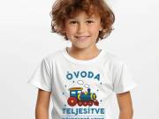 Fiús „Óvoda Teljesítve” Egyedi - Gyerek Póló - Fruit of the Loom