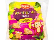 Detki állatfigurás banános háztartási keksz 160g