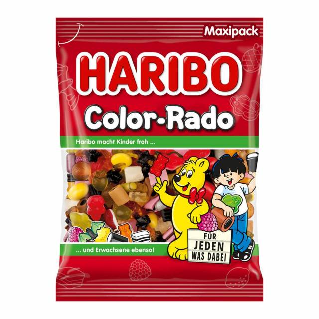 Haribo Color-Rado gumicukor medvecukorral maxi 1000g - Kép