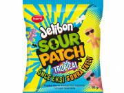Jelibon Sour Patch Kids trópusi gyümölcsös gumicukor 80g