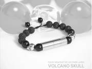 Les Fines Lames Punch Bracelet Volcano Skull szivaros karkötő 7 mm-es szivarfúróval