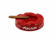 Xikar Wave mintás kerámia szivar hamutartó 6 szivar - piros