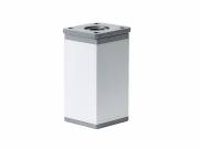 Uni bútorláb 60 mm ezüst