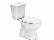 Cleano monoblokkos WC alsó kifolyással ülőkével