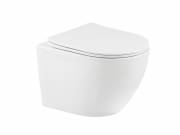 Delano fali rimless WC soft-close ülőkével