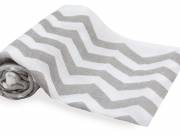 Scamp Tetra Textil pelenka szett (5db) - Fehér alapon szürke cikk-cakk