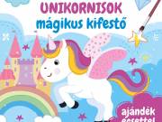 Unikornisok - mágikus kifestő - ajándék ecsettel - Szalay Könyvek