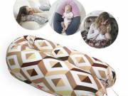 Scamp Szoptatós párna - Barna minták