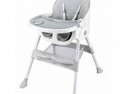 Etetőszék Baby Mix Nora dusty grey - BABY MIX