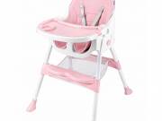 Etetőszék Baby Mix Nora dusty pink - BABY MIX