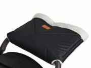 LUXE kézmelegítő babakocsira, muff FEKETE - CANGAROO