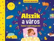 Alszik a város - Elalvást segítő könyvecske - Kihajtható ablakokkal - Szalay Könyvek