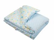 Gyermek pléd Minky New Baby kék 80x102 cm - NEW BABY