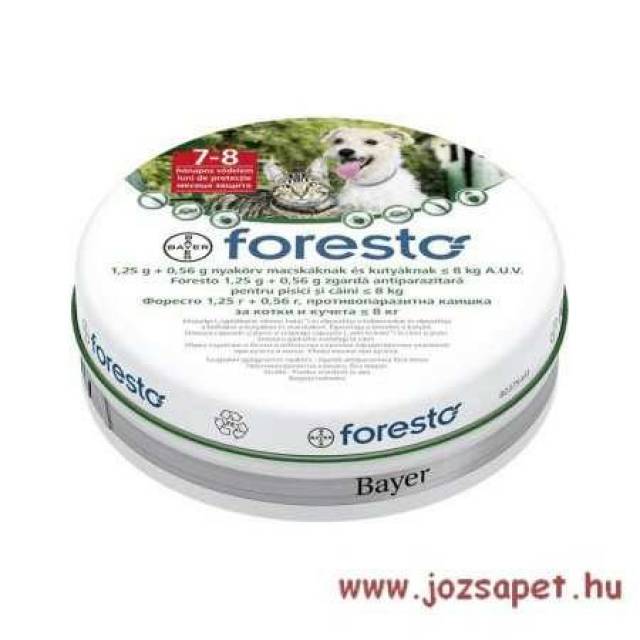 Foresto Bolha s Kullancs Nyak rv Macska s 8kg Alatti Kutya Sz m ra 