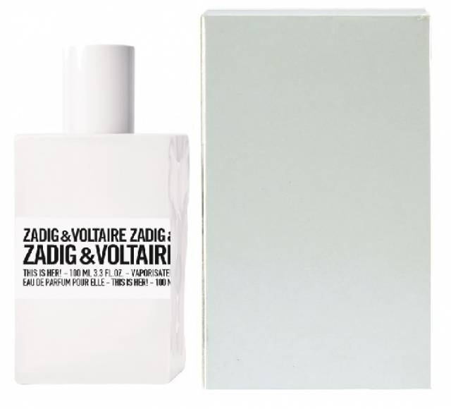 Zadig & Voltaire This is Her!, 100ml, Eau de Parfum Teszter