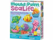 4M - Gipsz hűtőmágnes készítő tengeri állatos